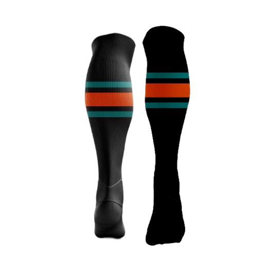 Aces Softball Black Socks