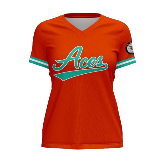 Aces Softball Orange Jersey