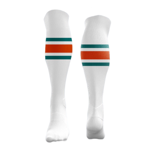 Aces Softball White Socks
