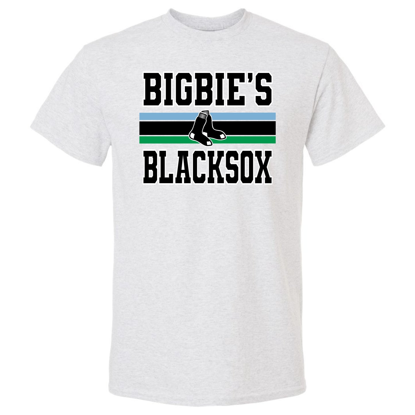 Bigbie’s BlackSox Retro Varsity Unisex Tee