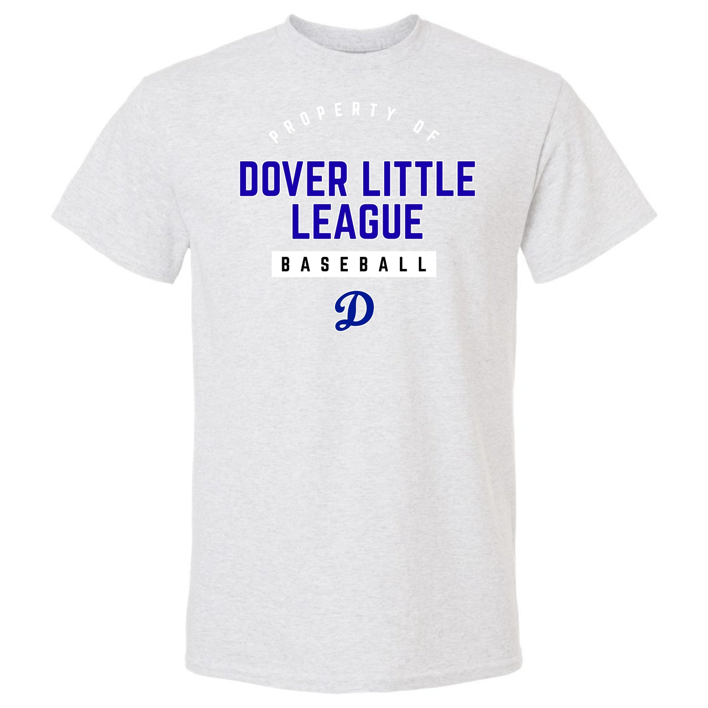 Property of Dover Little League Baseball Unisex Tee