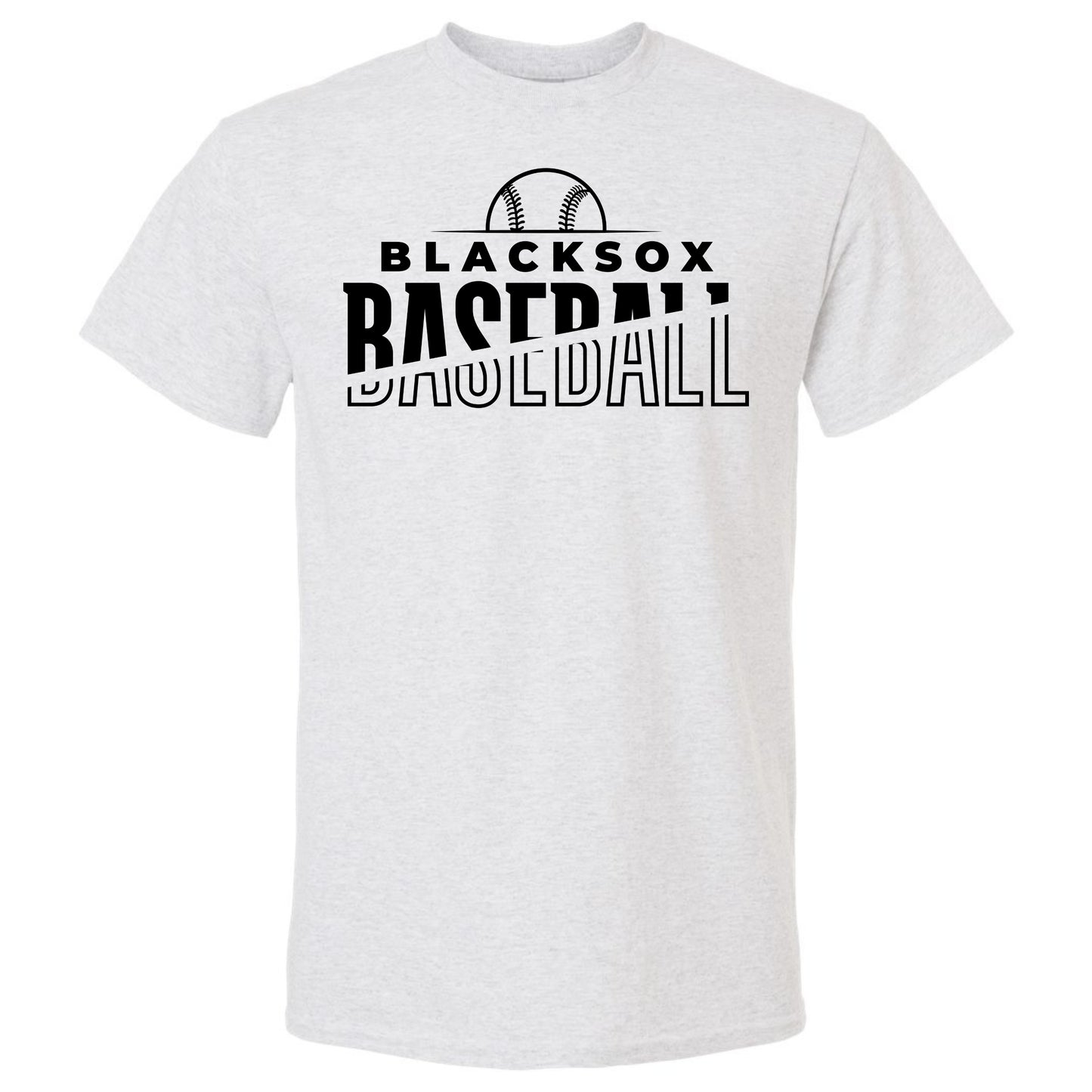 Bigbie’s BlackSox Essential Black Logo Unisex Tee