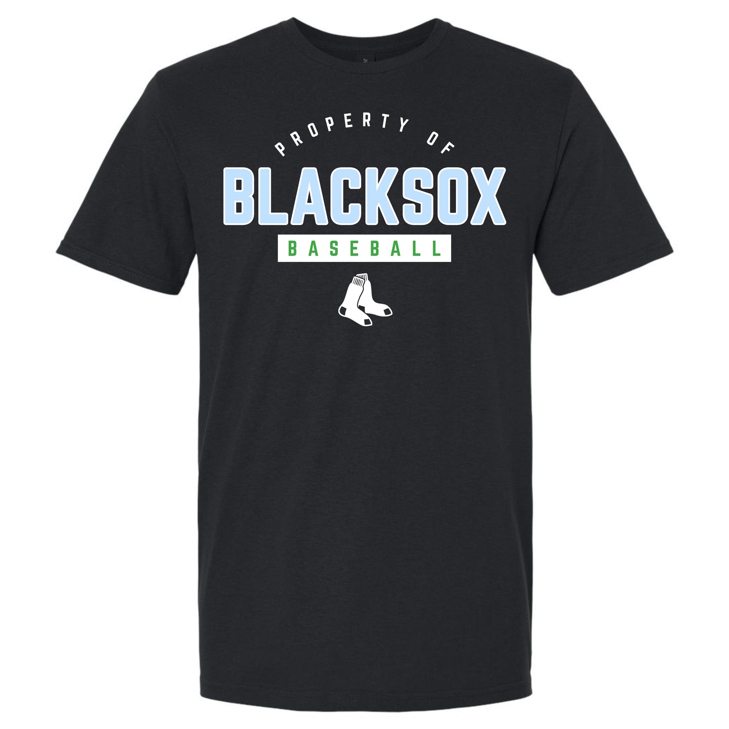 Bigbie’s BlackSox “Property Of” Unisex Tee