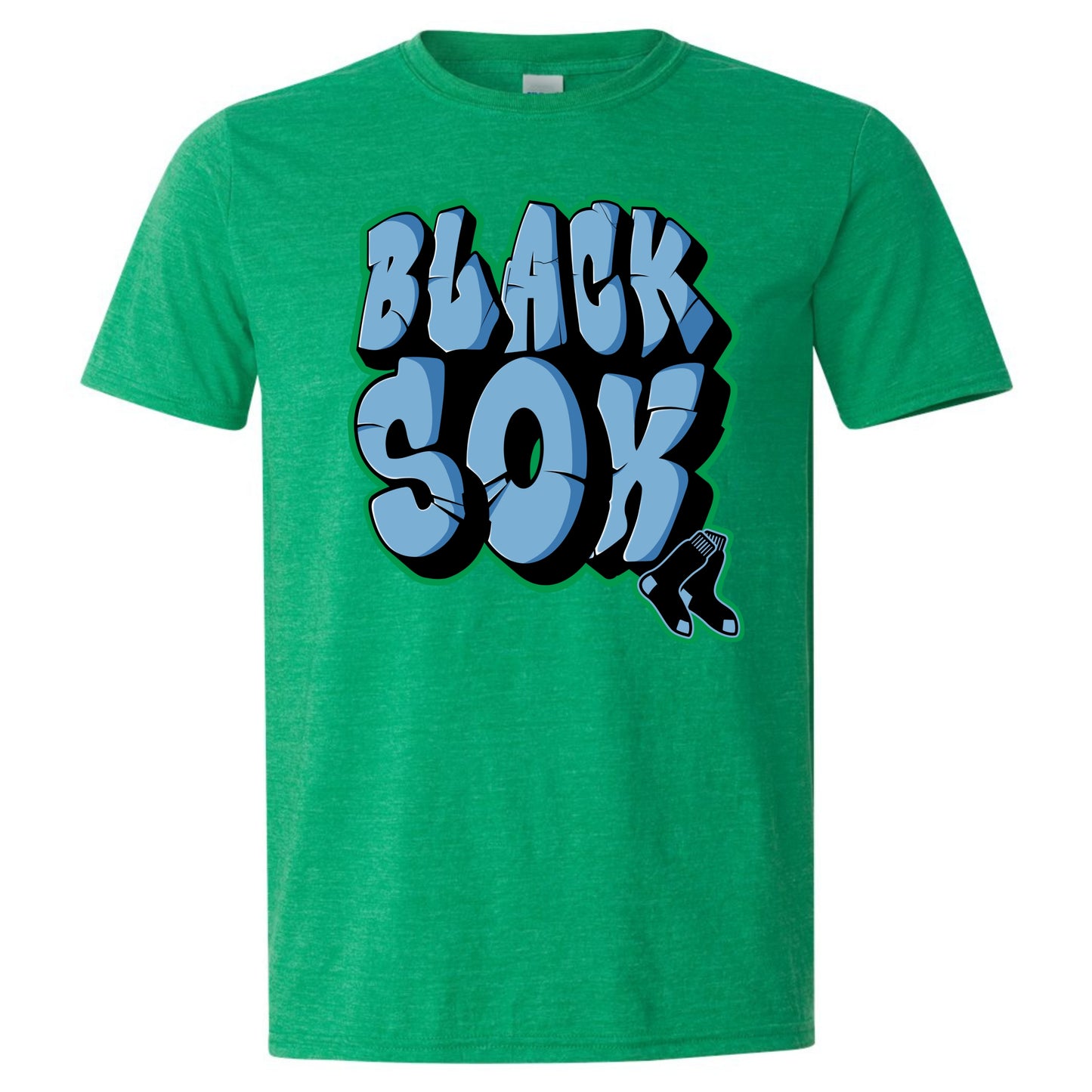 Bigbie’s BlackSox Graffiti Logo Unisex Tee