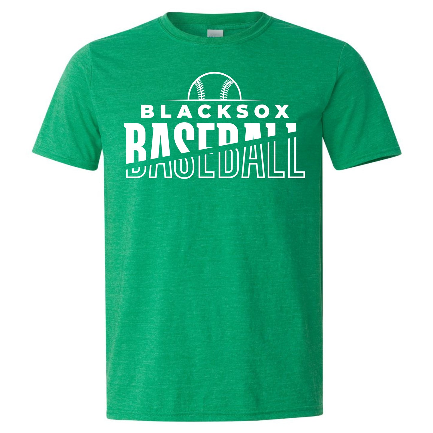 Bigbie’s BlackSox Essential White Logo Unisex Tee