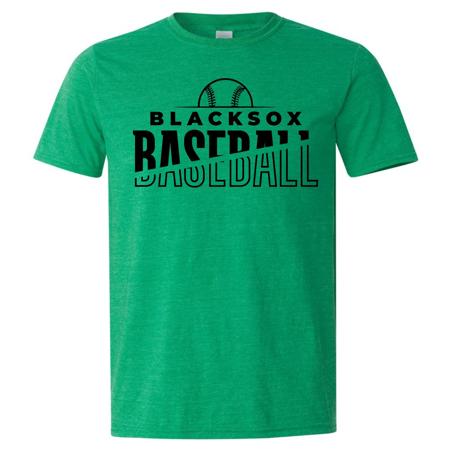 Bigbie’s BlackSox Essential Black Logo Unisex Tee