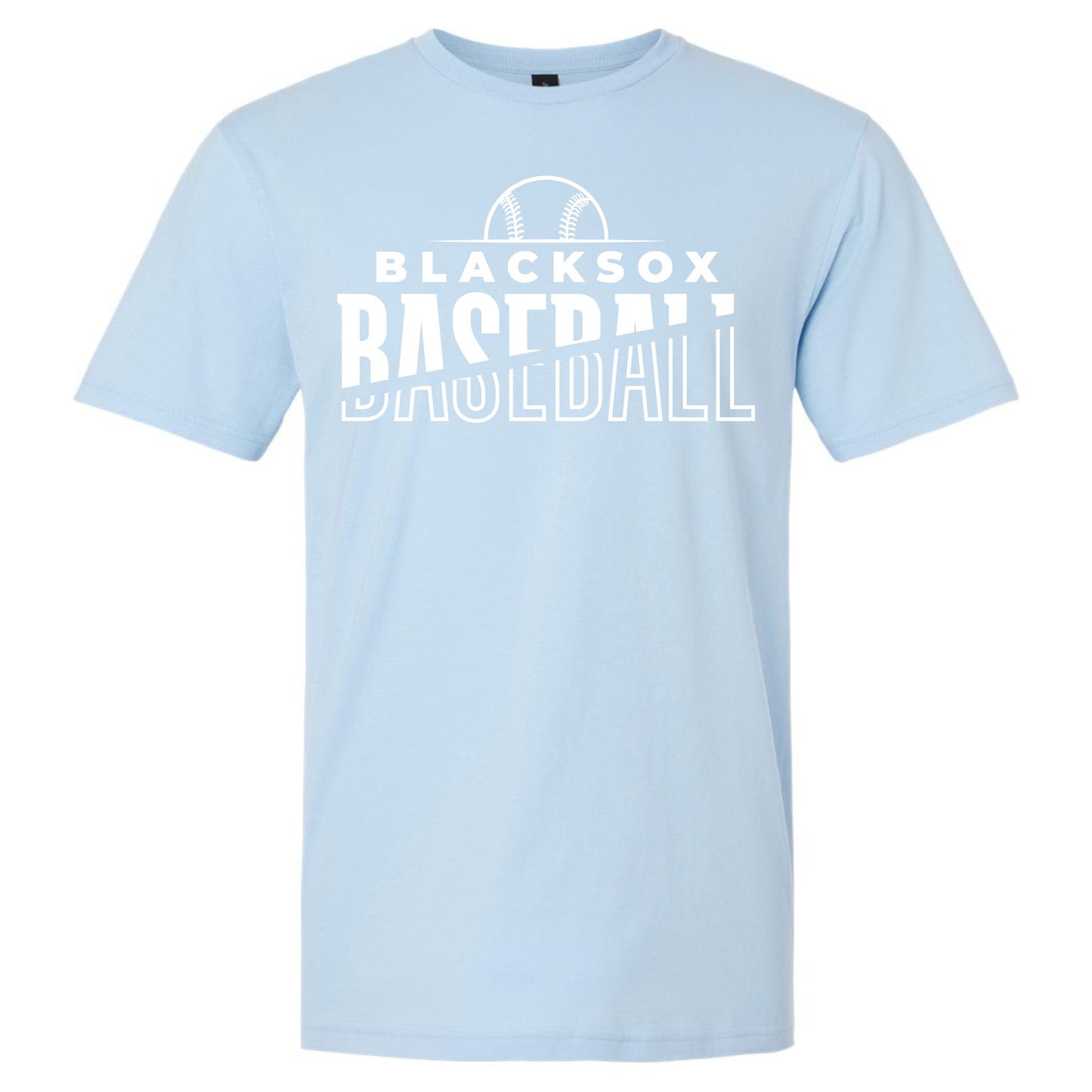 Bigbie’s BlackSox Essential White Logo Unisex Tee