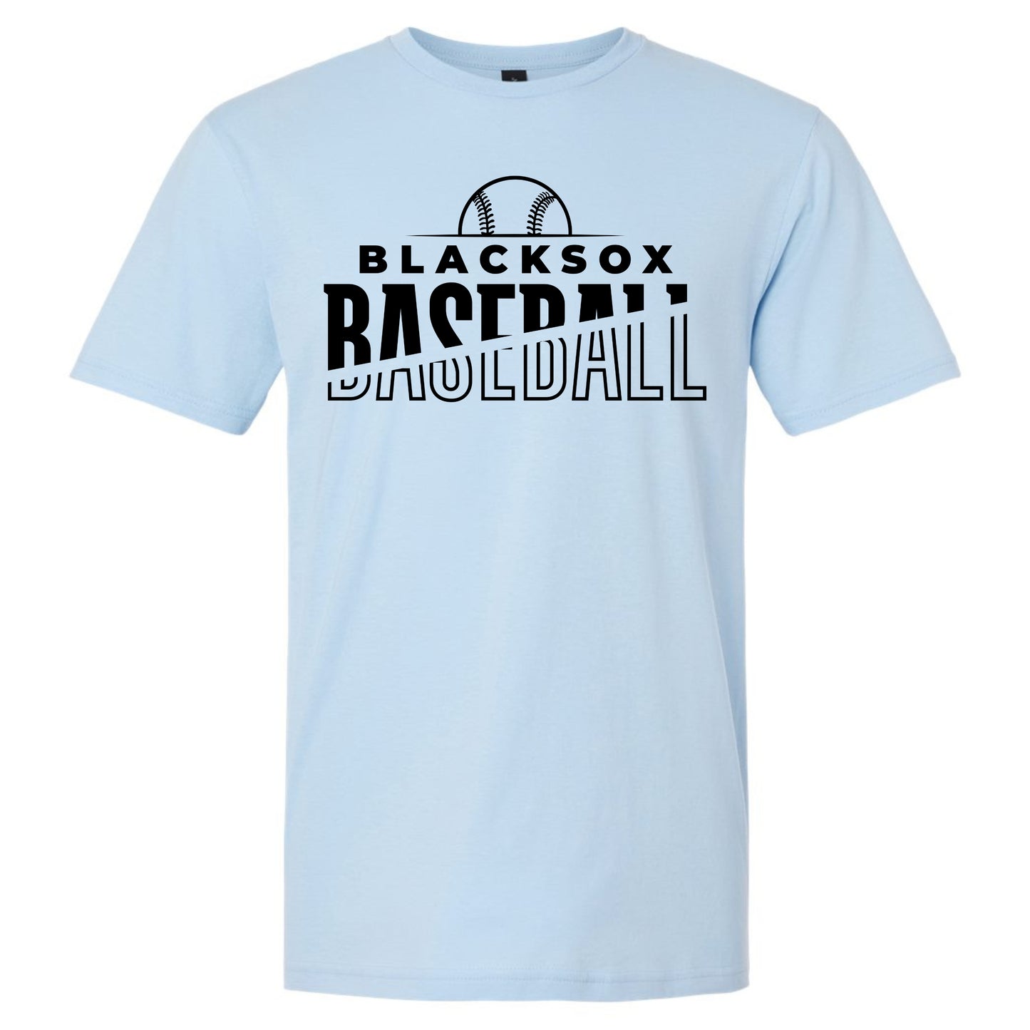 Bigbie’s BlackSox Essential Black Logo Unisex Tee