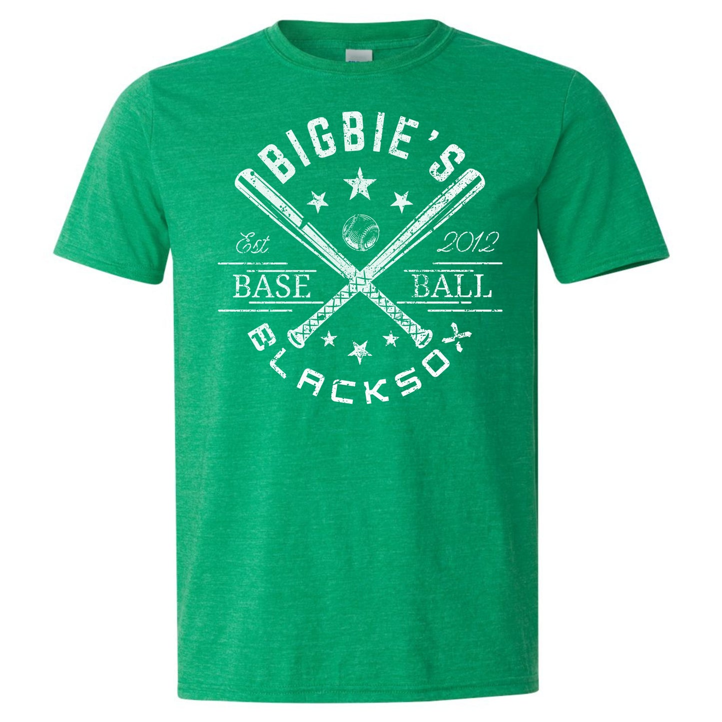 Bigbie’s BlackSox Vintage Cross Bats Unisex Tee