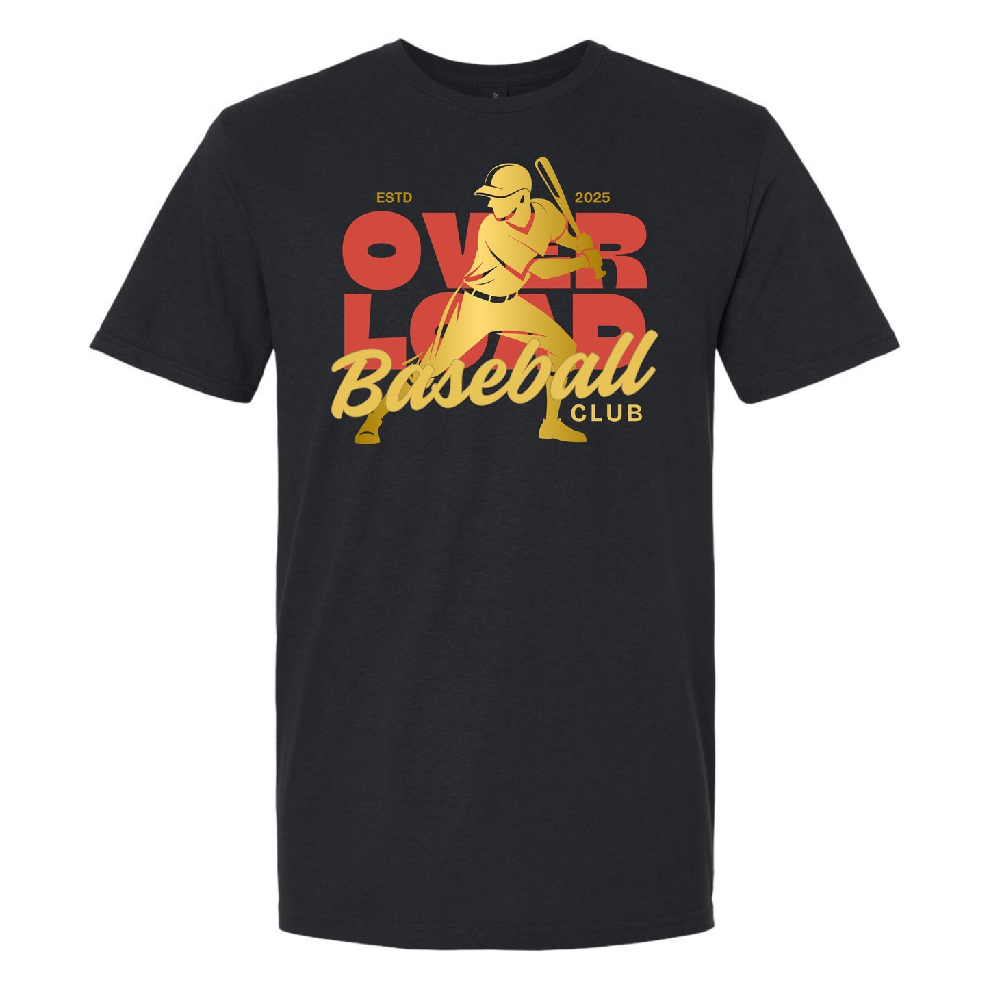 OverLoad Baseball Vintage Baseball Club Unisex Tee