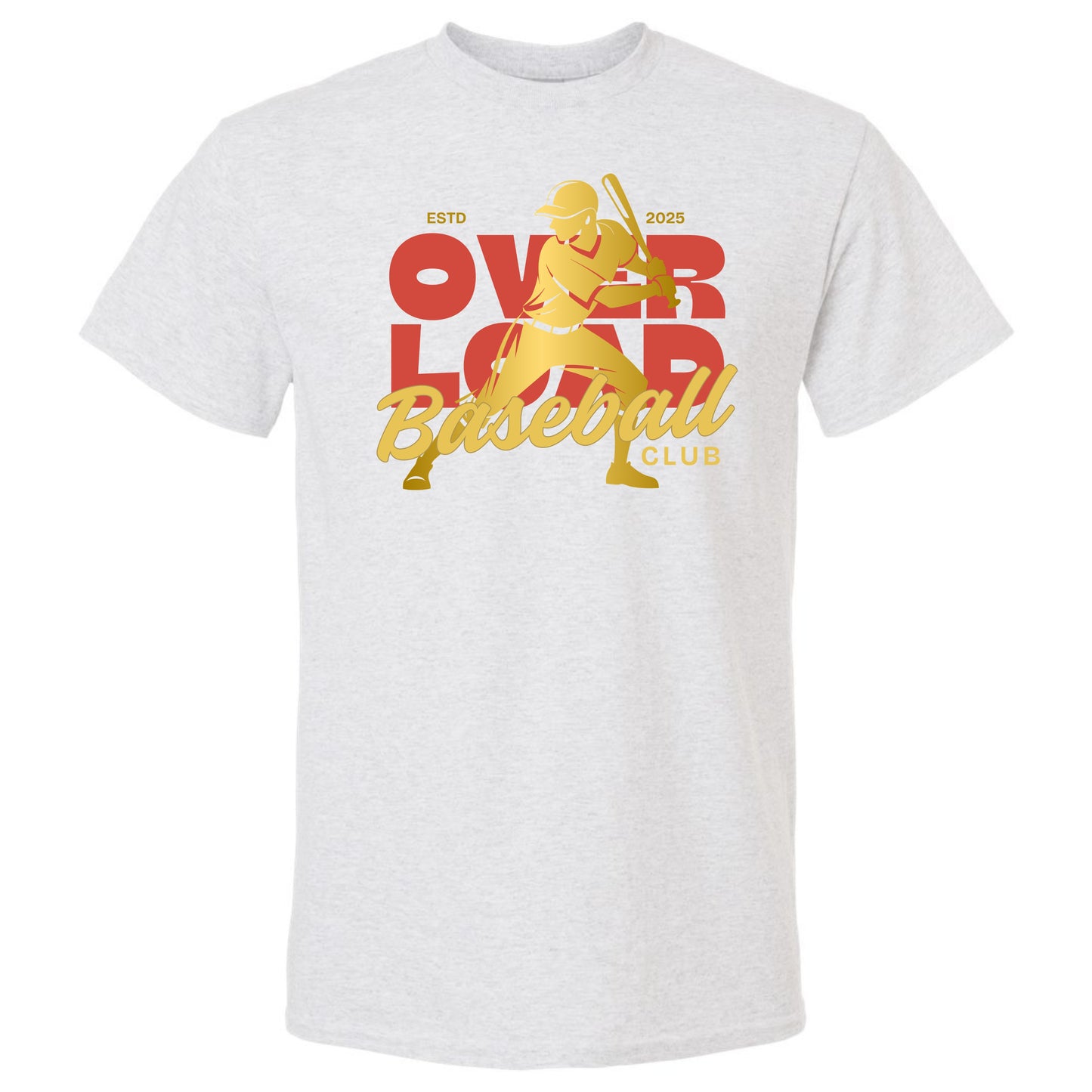 OverLoad Baseball Vintage Baseball Club Unisex Tee