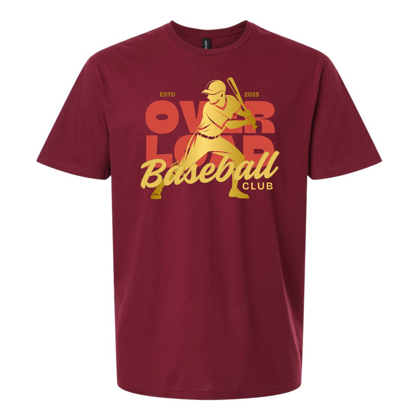 OverLoad Baseball Vintage Baseball Club Unisex Tee