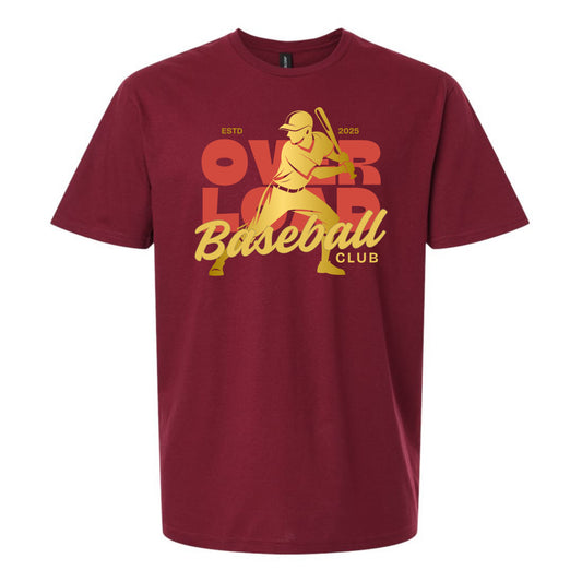 OverLoad Baseball Vintage Baseball Club Unisex Tee