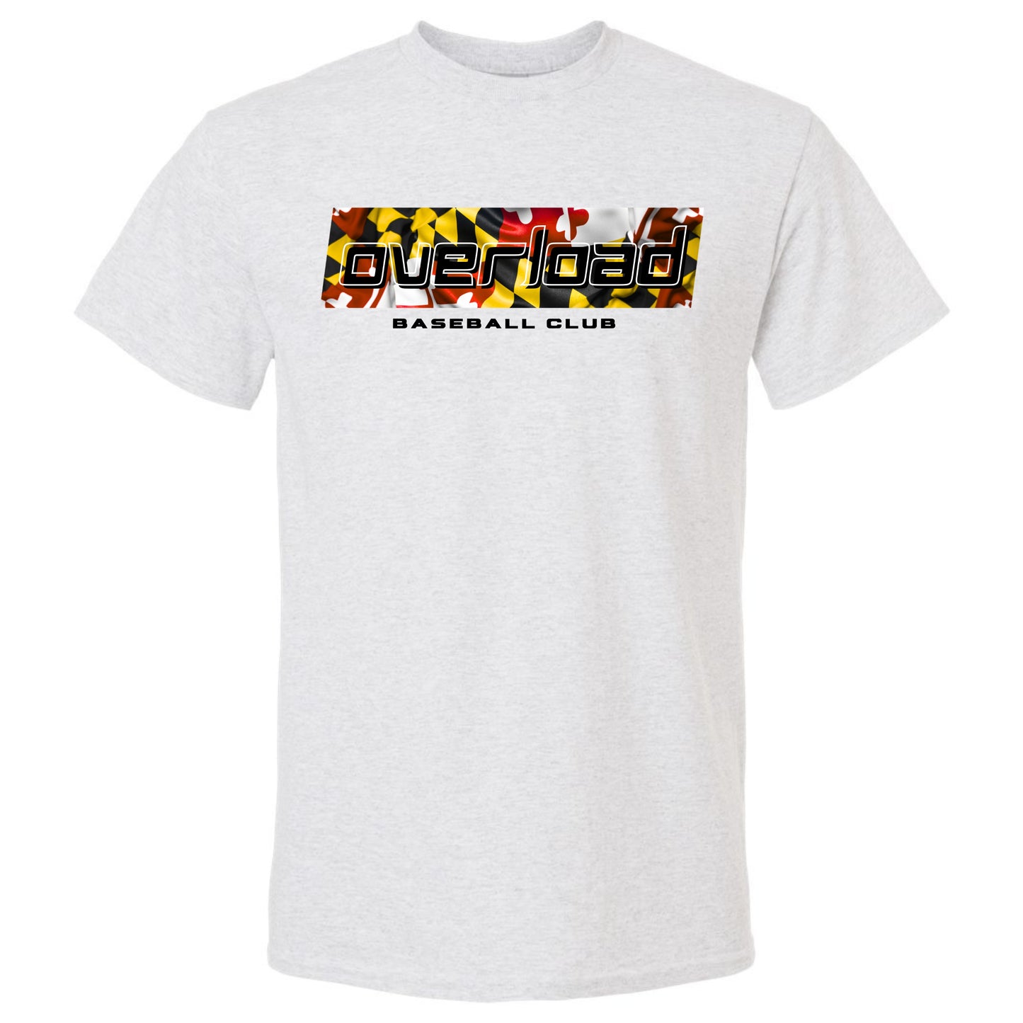 OverLoad Baseball Club Maryland Flag Unisex Tee