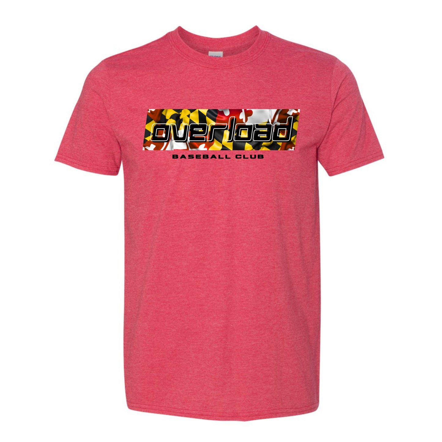 OverLoad Baseball Club Maryland Flag Unisex Tee