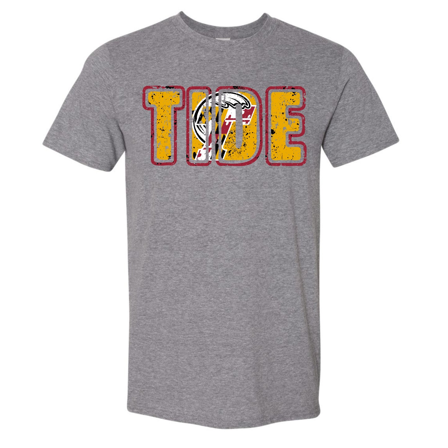 Calvert Tide Distressed TIDE Unisex Tee