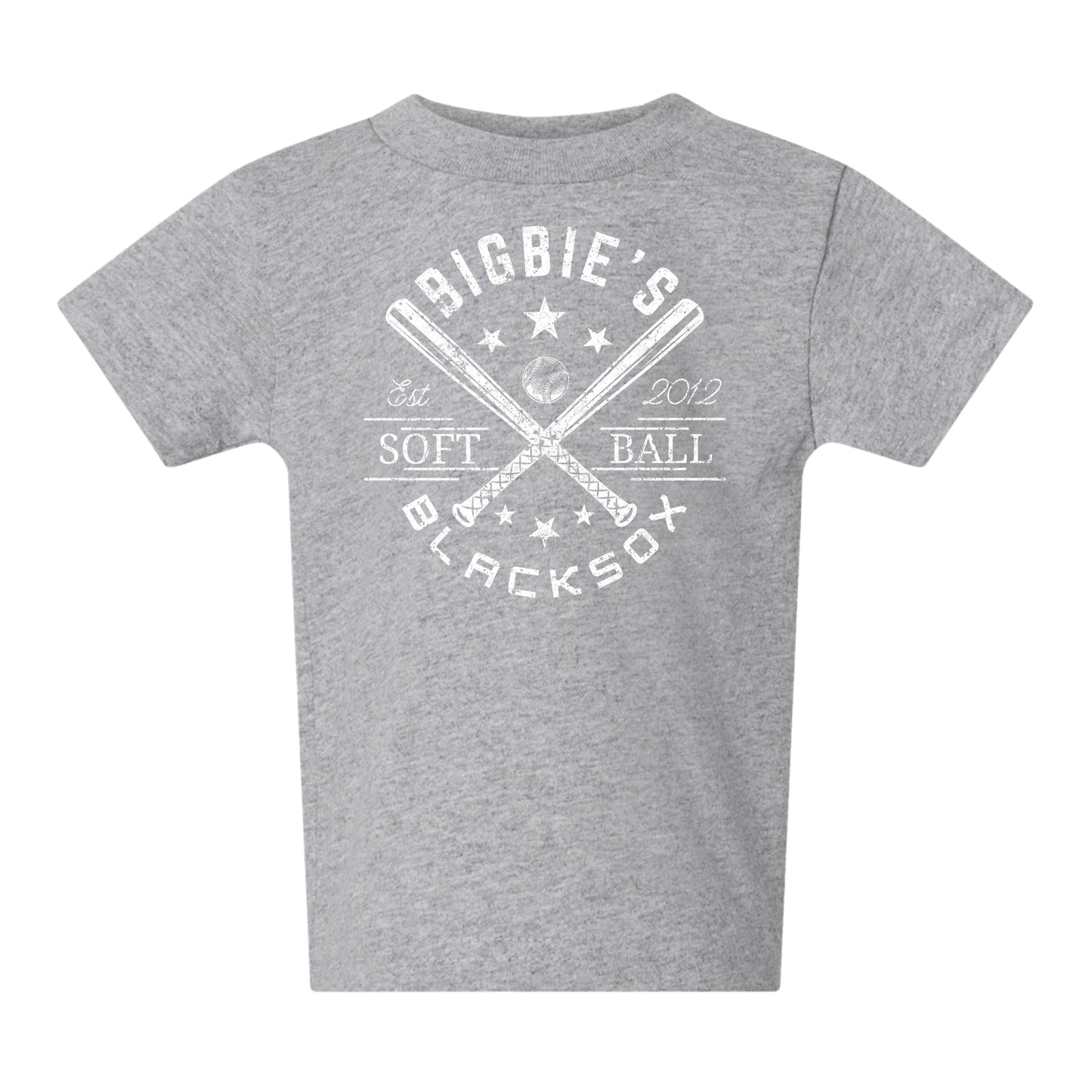 Bigbie’s Blacksox Softball Vintage Cross Bats Infant Unisex Tee
