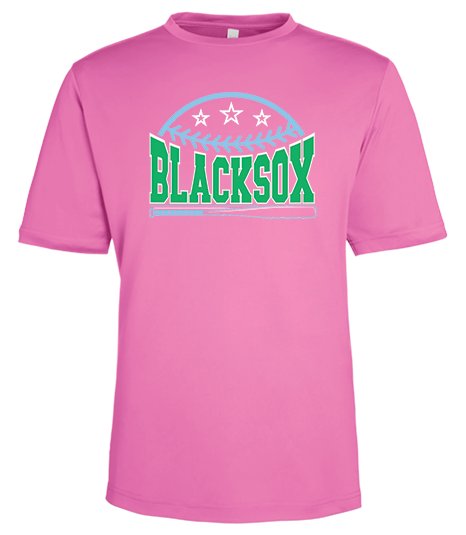 Bigbie’s BlackSox All-Star Bat Logo Unisex Performance Tee
