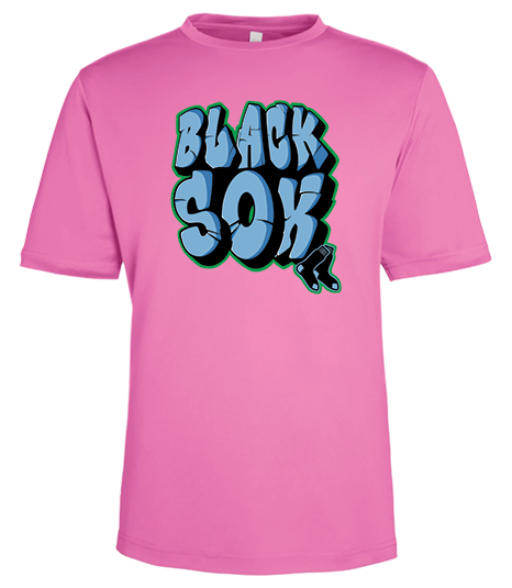 Bigbie’s BlackSox Graffiti Logo Unisex Performance Tee