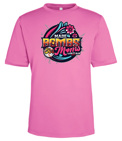 MADE Bombs for Moms Official Tournament Shirt - Performance Crew Neck