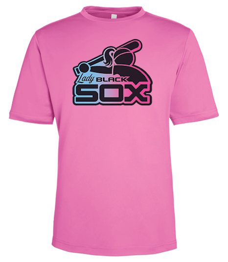 Bigbie’s Lady BlackSox Logo Unisex Performance Tee