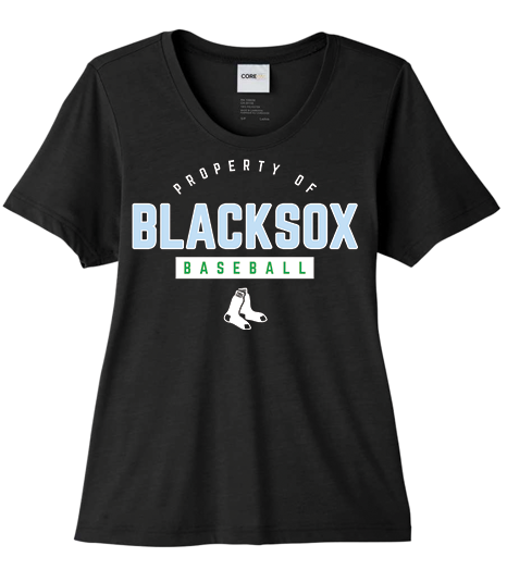 Bigbie’s BlackSox “Property Of” Women's Performance Tee