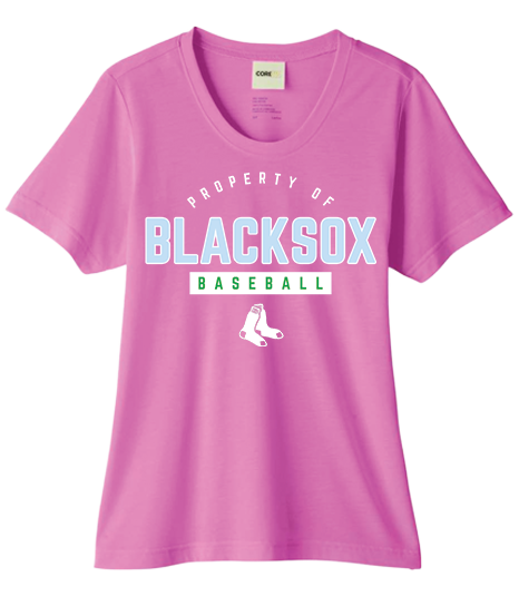 Bigbie’s BlackSox “Property Of” Women's Performance Tee