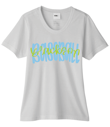 Bigbie’s BlackSox Script Logo Women's Performance Tee