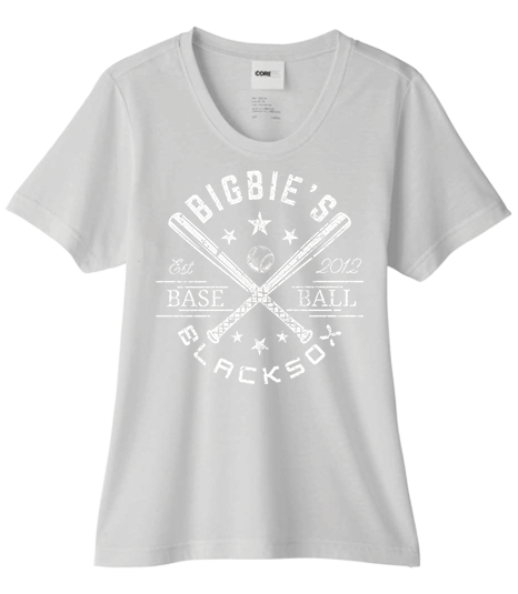 Bigbie’s BlackSox Vintage Cross Bats Women's Performance Tee