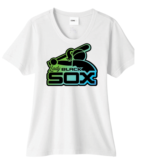 Bigbie’s Lady BlackSox Logo Women's Performance Tee