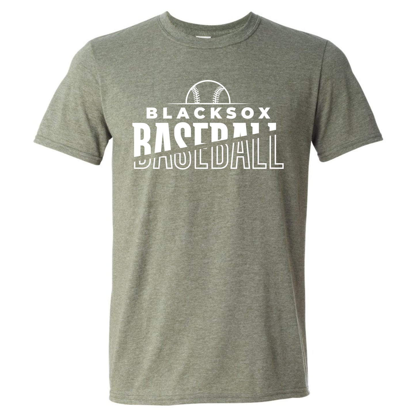 Bigbie’s BlackSox Essential White Logo Unisex Tee