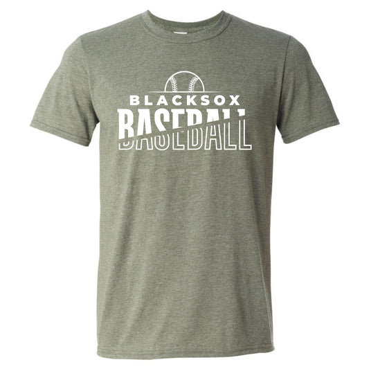 Bigbie’s BlackSox Essential White Logo Unisex Tee