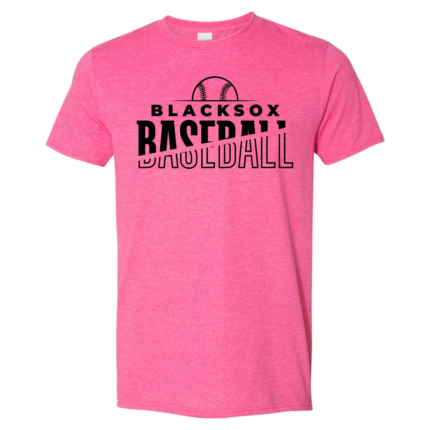 Bigbie’s BlackSox Essential Black Logo Unisex Tee