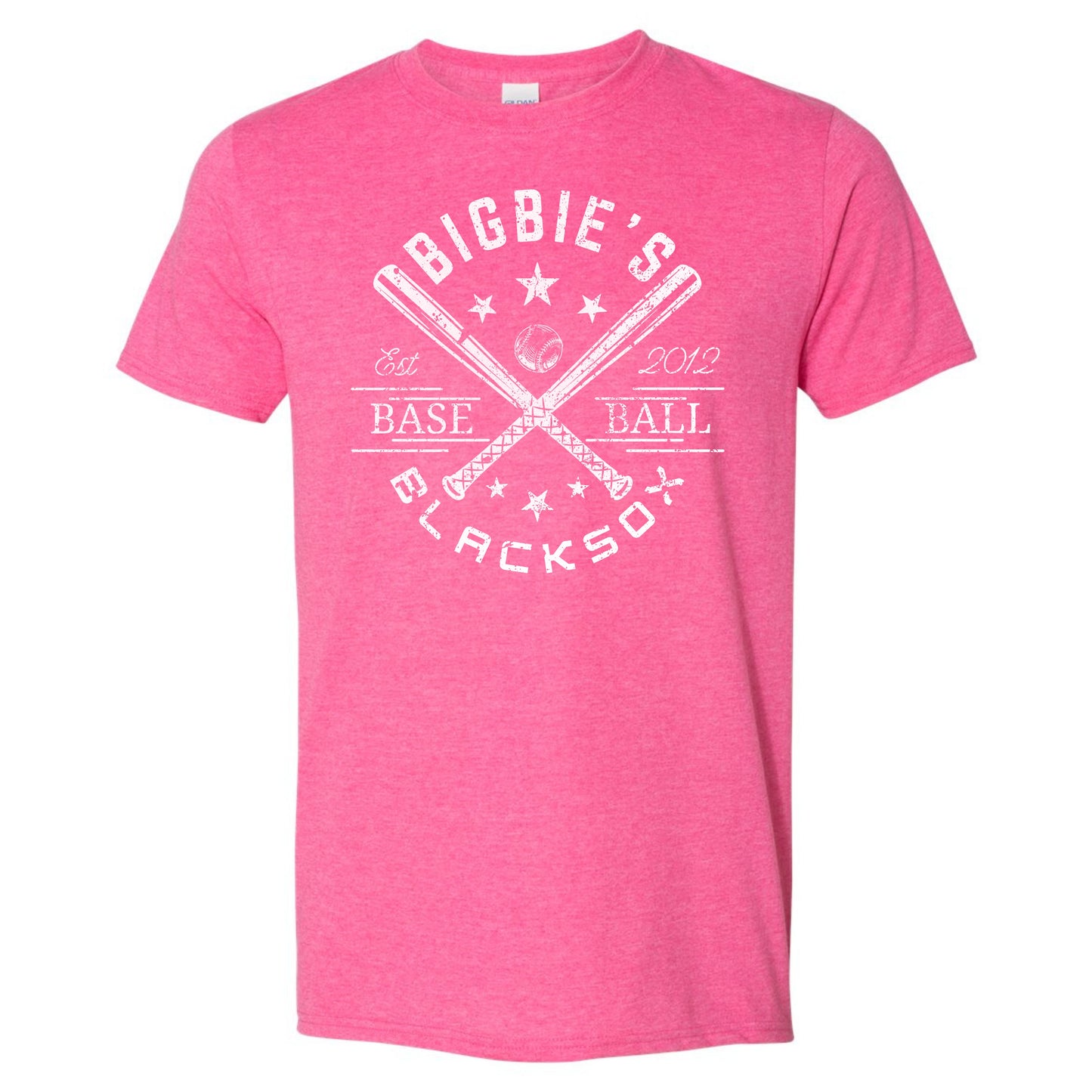 Bigbie’s BlackSox Vintage Cross Bats Unisex Tee
