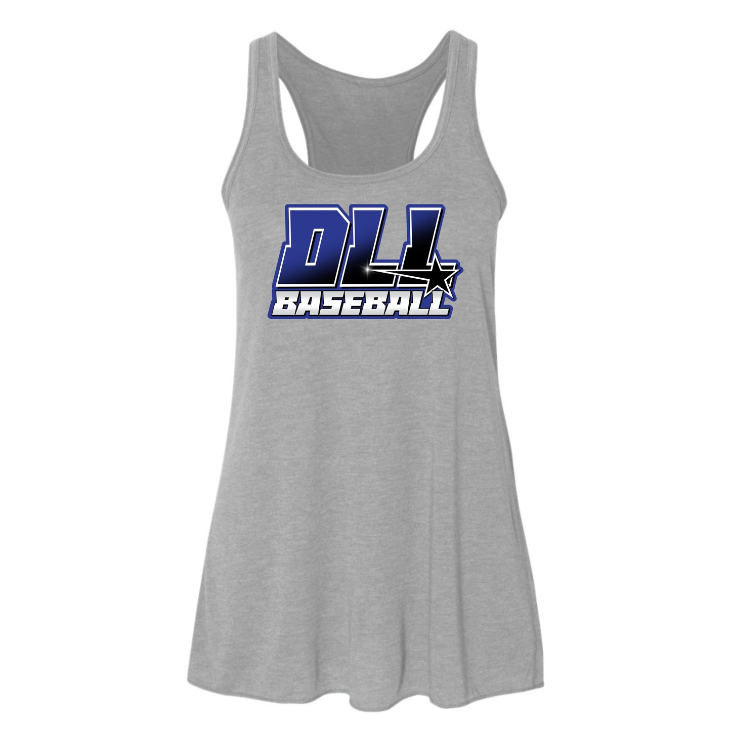 Dover Little League Traditional Logo Women's Flowy Racerback Tank