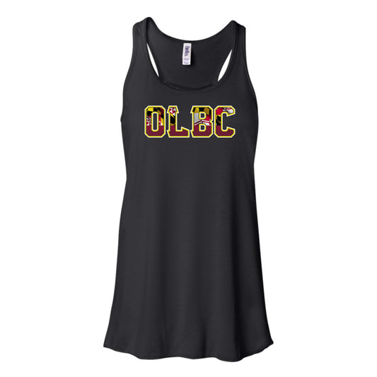 OverLoad Baseball Club OLBC Women's Flowy Racerback Tank