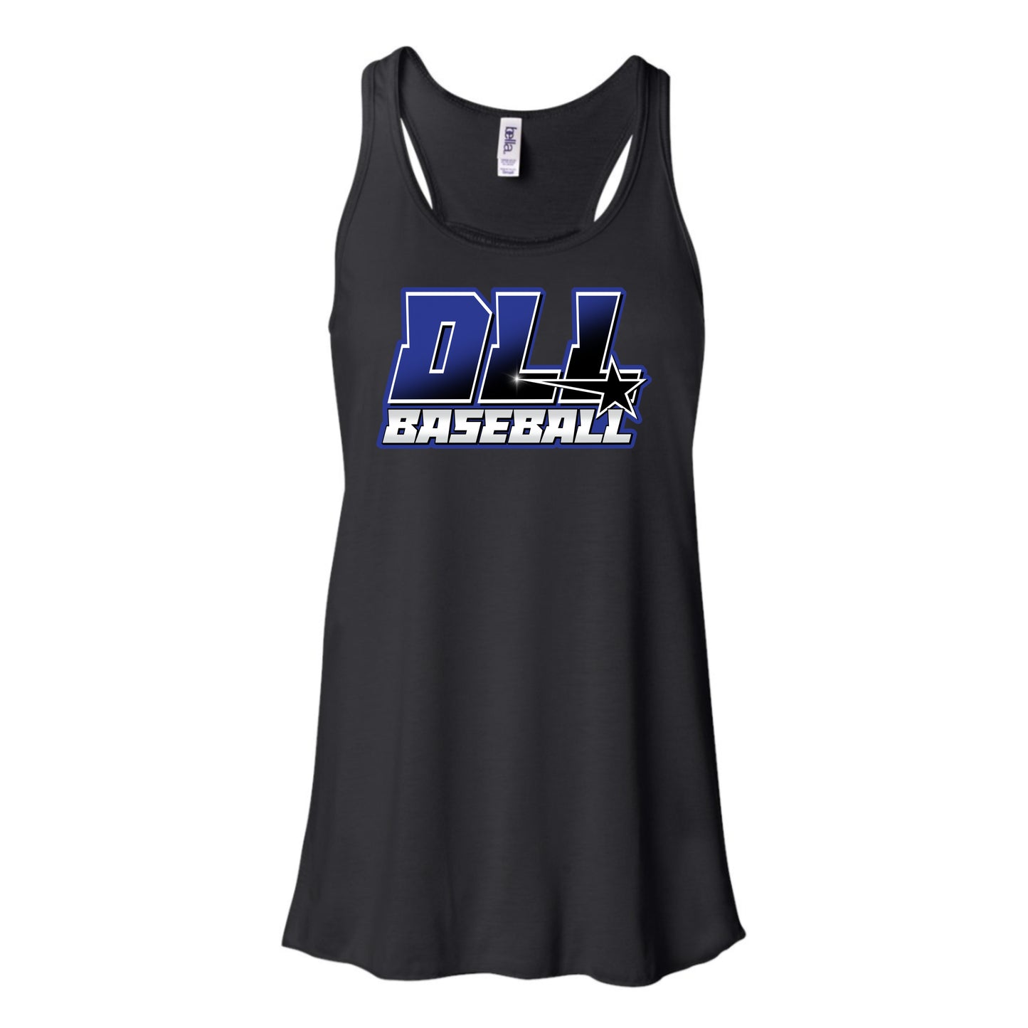 Dover Little League Traditional Logo Women's Flowy Racerback Tank
