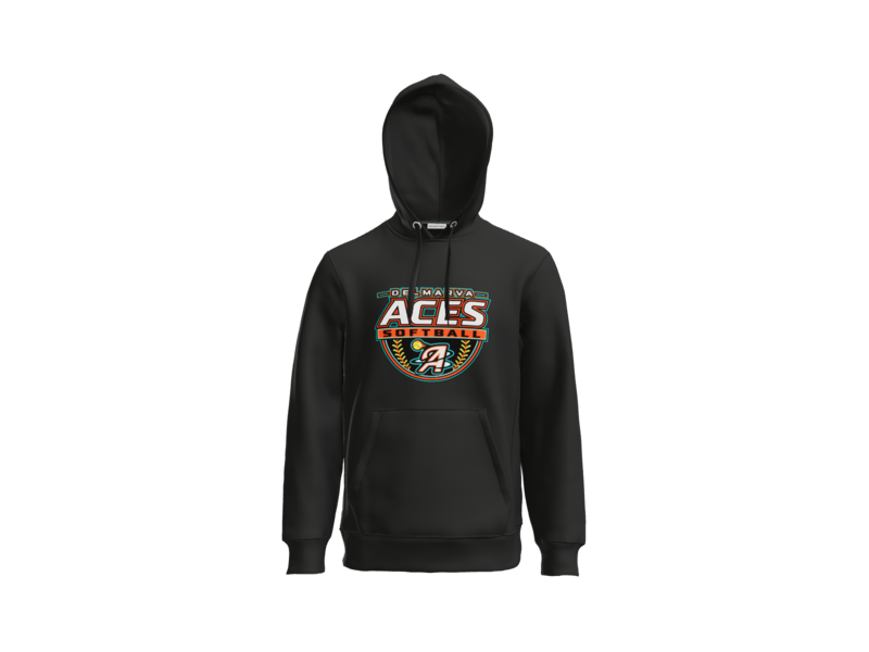 Delmarva Aces Softball Fleece Hoodie