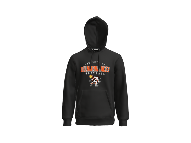 Delmarva Aces Softball Fleece Hoodie
