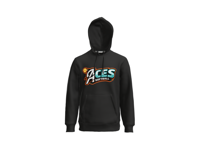 Delmarva Aces Softball Fleece Hoodie
